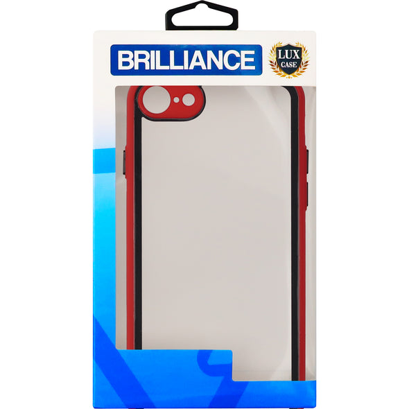 Brilliance LUX iPhone 7G/8G Bright Shadow II case Red