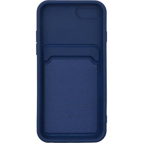 Brilliance LUX iPhone 7G/8G Push window card case Navy Blue