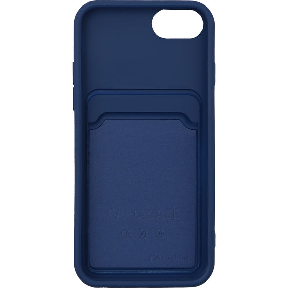 Brilliance LUX iPhone 7G/8G Push window card case Navy Blue