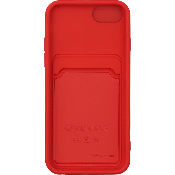 Brilliance LUX iPhone 7G/8G Push window card case Red