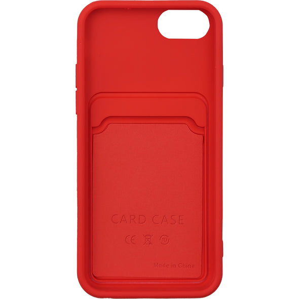 Brilliance LUX iPhone 7G/8G Push window card case Red