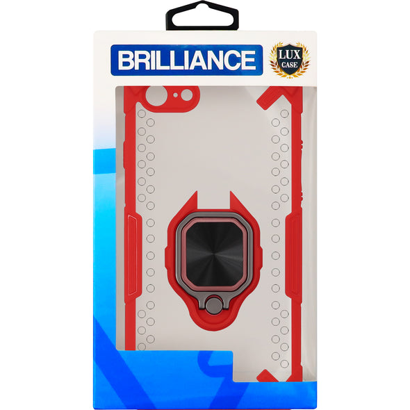 Brilliance LUX iPhone 7G/8G Vulcan Warrior Case Red