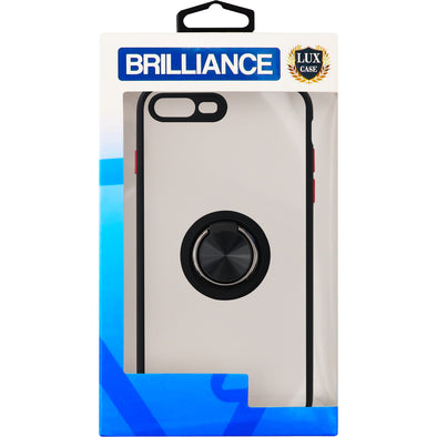 Brilliance LUX iPhone 7P/8P Eagle Eye Skin Feeling Case Black