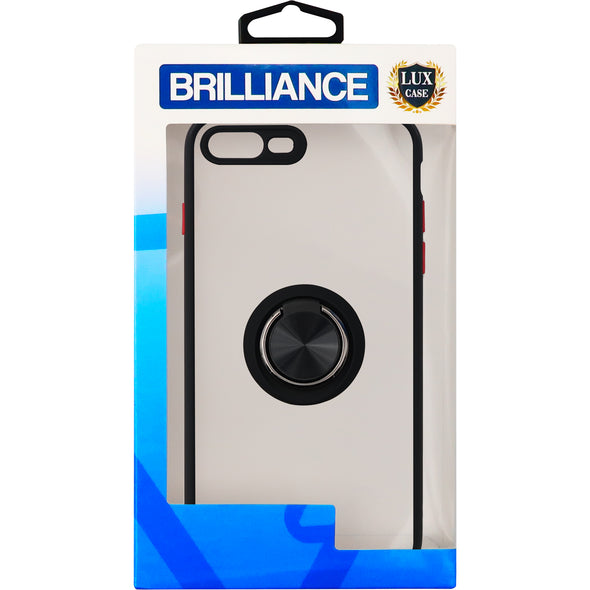 Brilliance LUX iPhone 7P/8P Eagle Eye Skin Feeling Case Black