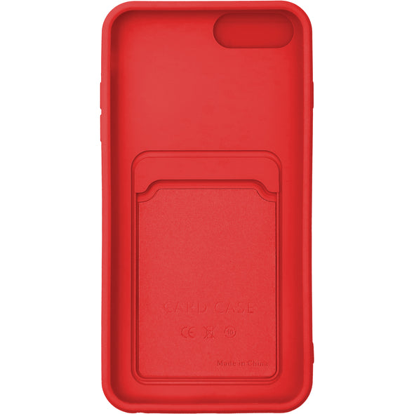 Brilliance LUX iPhone 7P/8P Push window card case Red