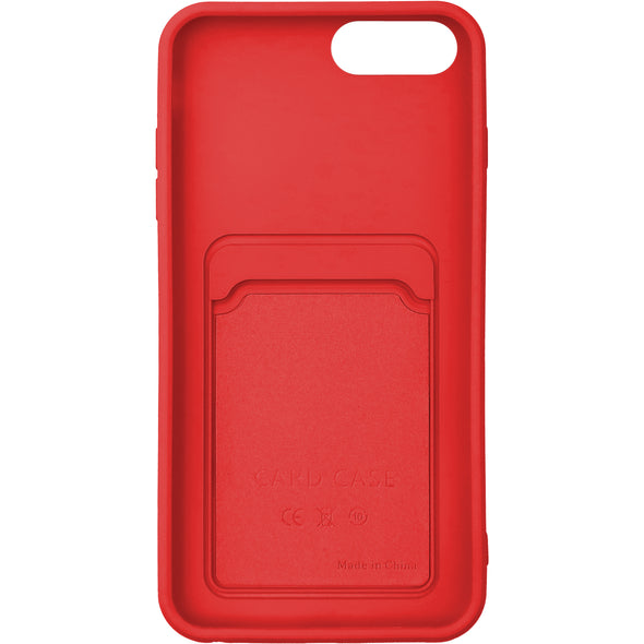 Brilliance LUX iPhone 7P/8P Push window card case Red