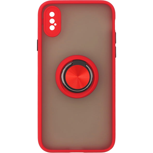 Brilliance LUX iPhone X Eagle Eye Skin Feeling Case Red