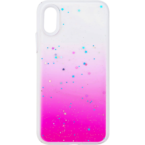 Brilliance LUX iPhone X Gradient epoxy case Purple