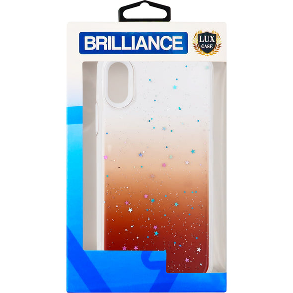 Brilliance LUX iPhone X Gradient epoxy case Red