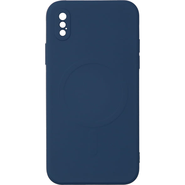 Brilliance LUX iPhone X Magnetic wireless charging case Navy Blue