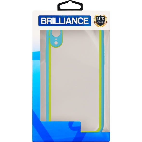 Brilliance LUX iPhone XR Bright Shadow II case Blue