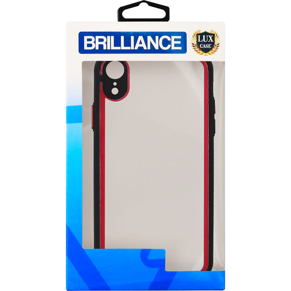 Brilliance LUX iPhone XR Bright Shadow II case Black