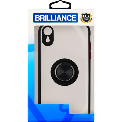 Brilliance LUX iPhone XR Eagle Eye Skin Feeling Case Black