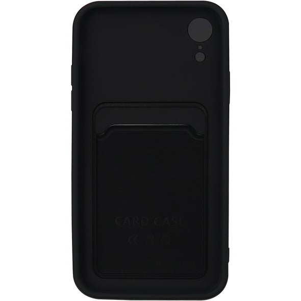 Brilliance LUX iPhone XR Push window card case Black