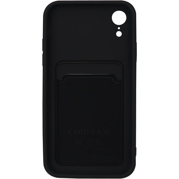 Brilliance LUX iPhone XR Push window card case Black