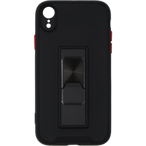 Brilliance LUX iPhone XR Two-tone Skin Feel Functional Case Black