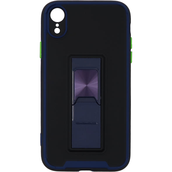 Brilliance LUX iPhone XR Two-tone Skin Feel Functional Case Navy Blue