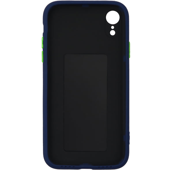 Brilliance LUX iPhone XR Two-tone Skin Feel Functional Case Navy Blue