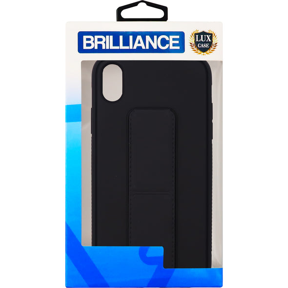 Brilliance LUX iPhone XR Universal Stand Phone Case Black