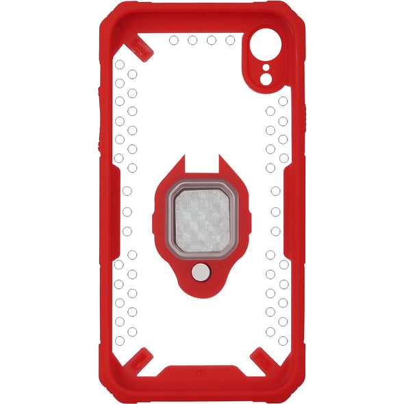 Brilliance LUX  iPhone XR Vulcan Warrior Case Red