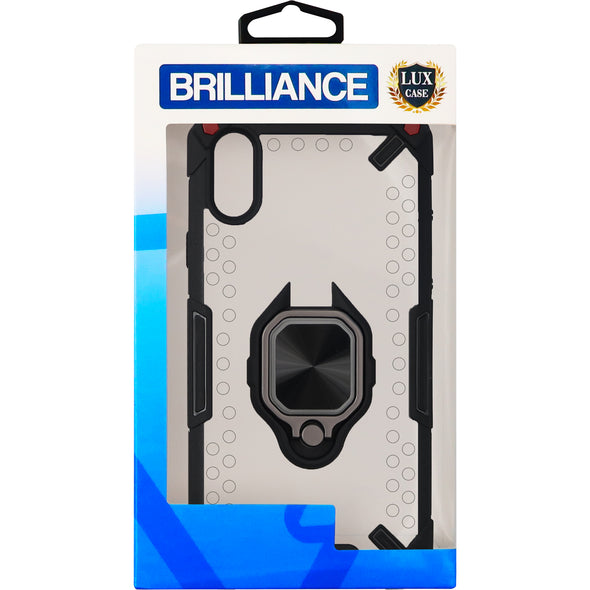 Brilliance LUX iPhone X Vulcan Warrior Case Black