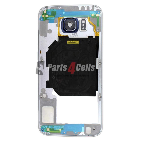 Samsung S6 Middle Frame Blue-Parts4sells