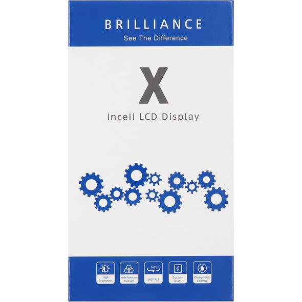 Brilliance iPhone X LCD with Touch Black