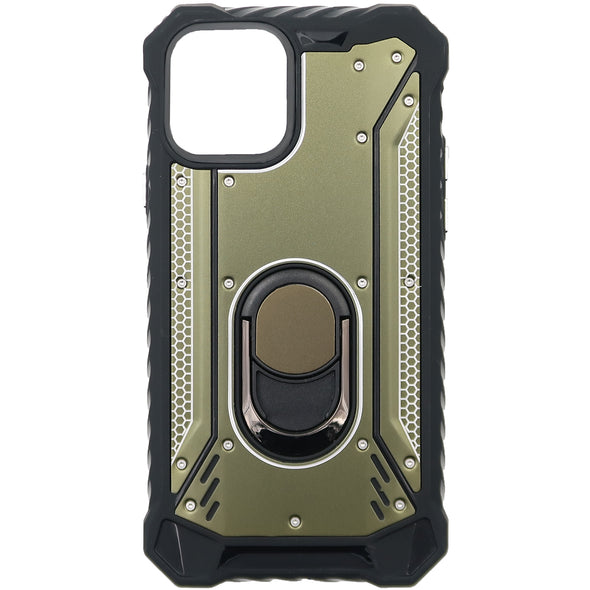 SAFIRE iPhone 11 Pro Magnetic Rugged w/ Kickstand Case Dark Green