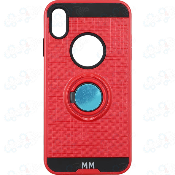 SAFIRE iPhone XS Max Ringstand Case Red