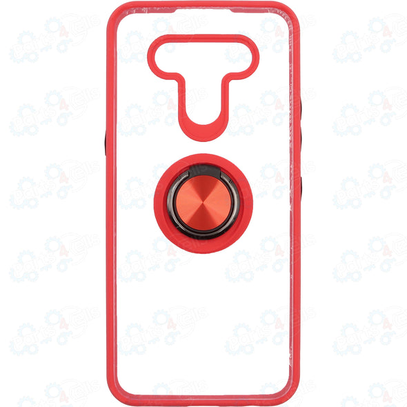 SAFIRE LG K51 Magnet Ringstand Case Red