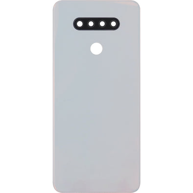 LG Stylo 6 Back Door Silver With Camera Lens