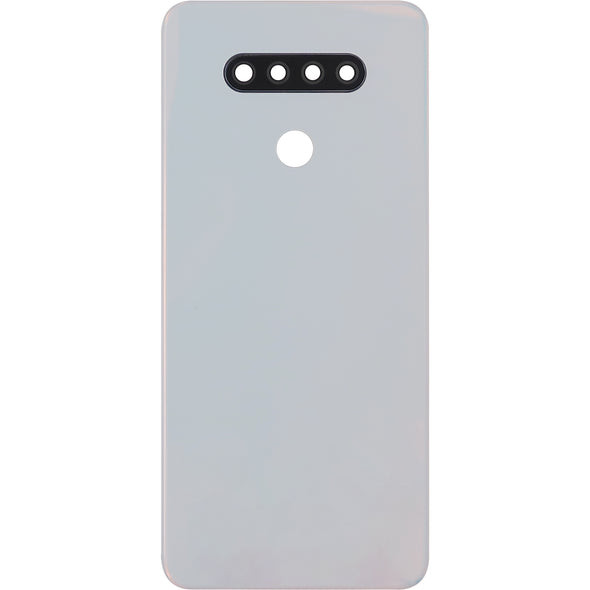 LG Stylo 6 Back Door Silver With Camera Lens