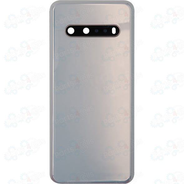 LG V60 ThinQ Back Door w/ Camera Lens + Adhesive White