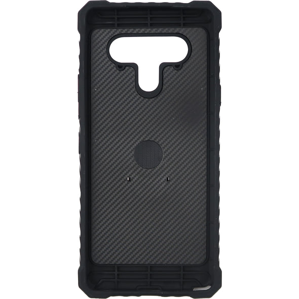 SAFIRE LG Stylo 6 Magnetic Rugged w/ Kickstand Case Black