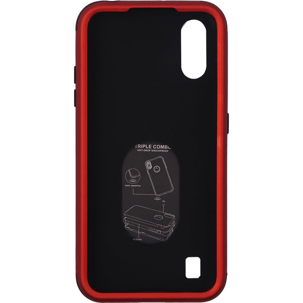 SAFIRE Samsung A01 MM Triple Layer Case Red