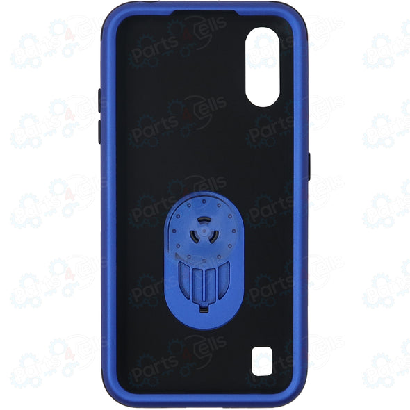 SAFIRE Samsung A01 SM-A015 2020 Ring Hybrid Case Blue