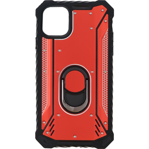 SAFIRE iPhone 11 Magnetic Rugged w/ Kickstand Case Red