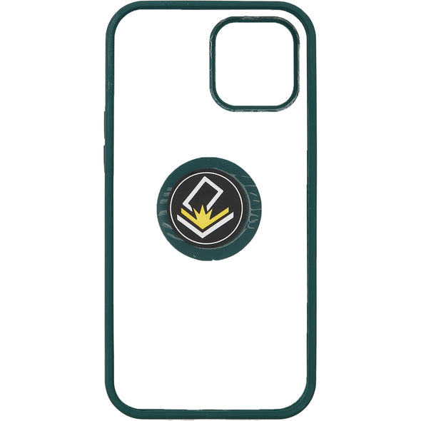 SAFIRE iPhone 12 Pro Max Clear Magnet Ringstand Case Army Green