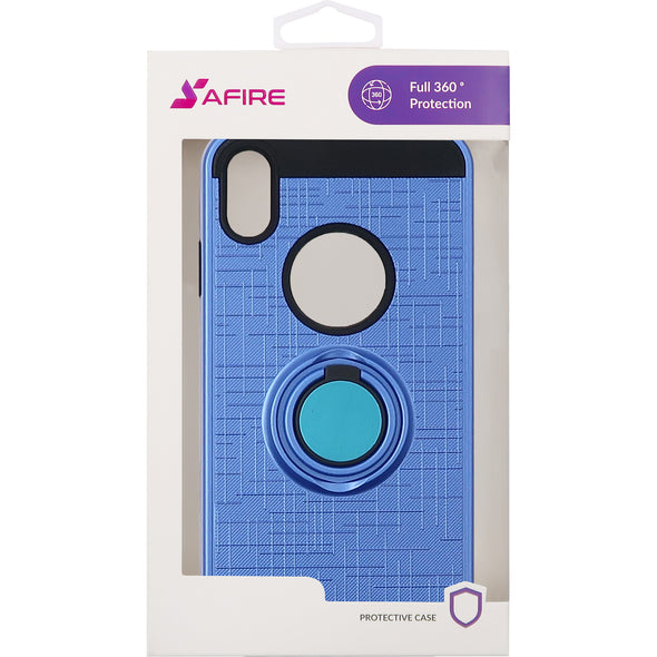 SAFIRE iPhone XS Max Mm Ring Stand Case Blue