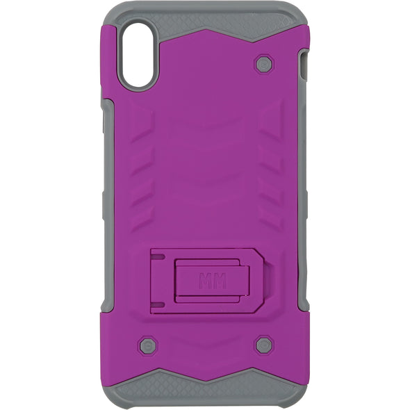 SAFIRE iPhone XS Max Opal Kickstand Case Purple