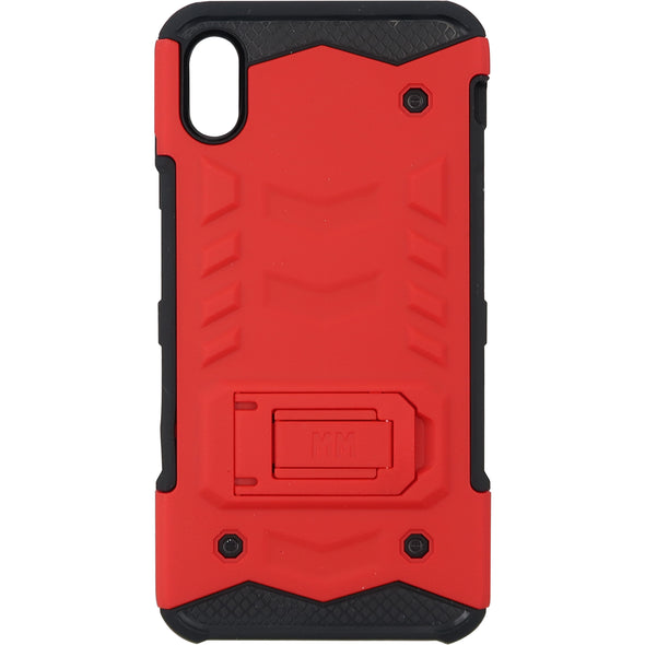 SAFIRE iPhone XS Max Opal Kickstand Case Red