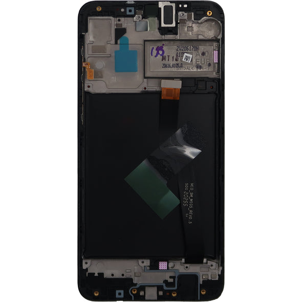 Samsung A10 2019 A105 LCD with Touch + Frame Black Service Pack