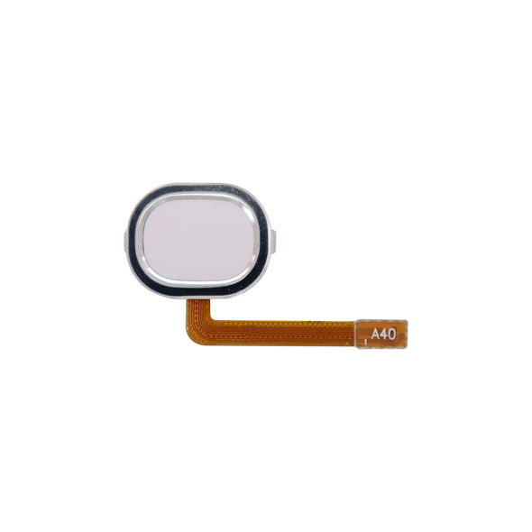 Samsung A40 2019 A405 Home Button Flex Silver