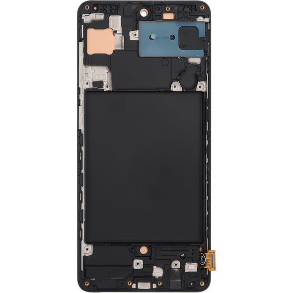 Samsung A71 A715 2020 LCD with Touch + Frame Black Incell