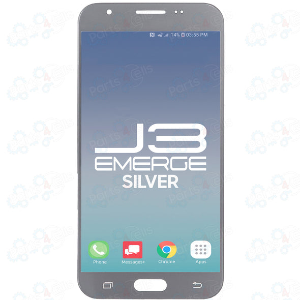 Samsung J3 Emerge LCD With Touch Silver