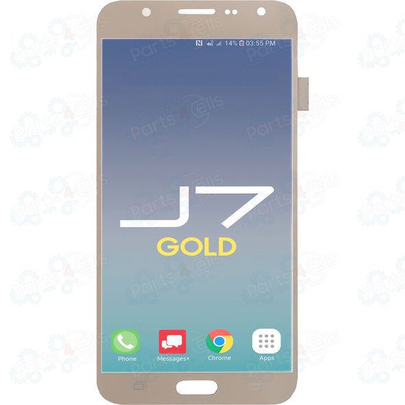 Samsung J7 LCD With Touch Gold