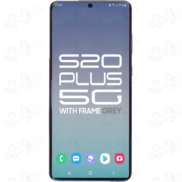 Samsung S20 Plus 5G LCD with Touch + Frame Cosmic Grey