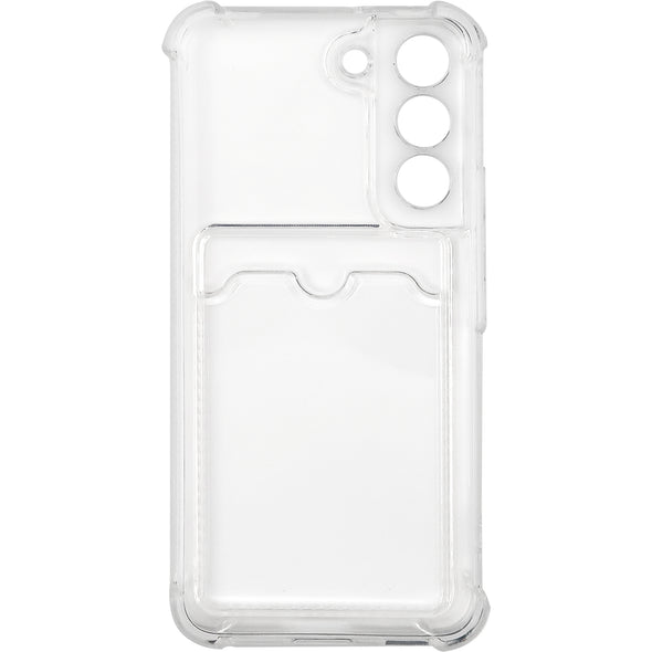 Brilliance LUX Samsung S22 Anti-Drop Card Holder Case Clear