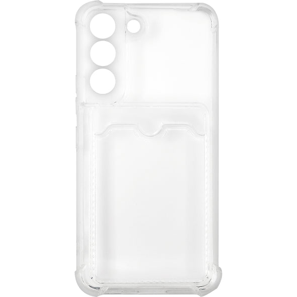 Brilliance LUX Samsung S22 Anti-Drop Card Holder Case Clear