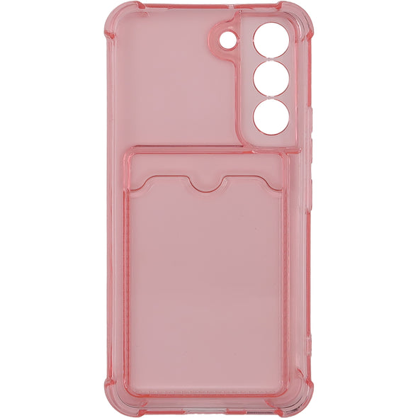 Brilliance LUX Samsung S22 Anti-Drop Card Holder Case Pink